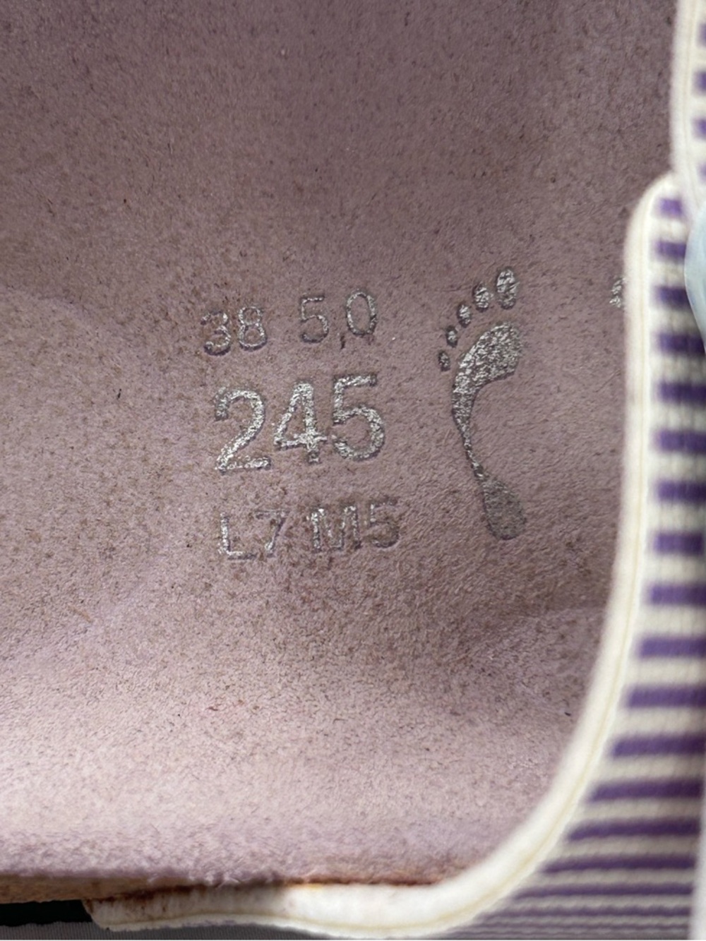 Birki's Lavender Aziza sandals by Birkenstock. 38 - Picture 7 of 16